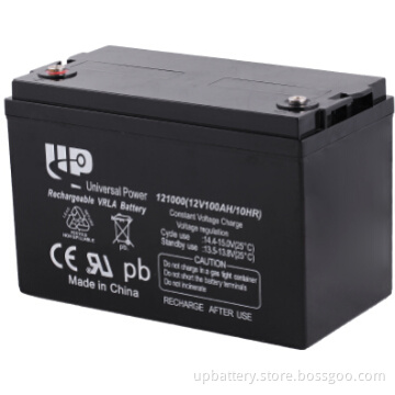 Hot Offer AGM Deep Cycle Battery 12V 100ah